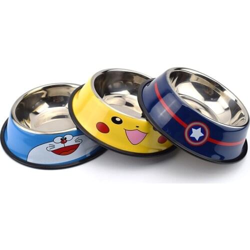 Dog Bowl Cat Bowl Stainless Steel Dog Food Bowl Pet Bowl Feeder