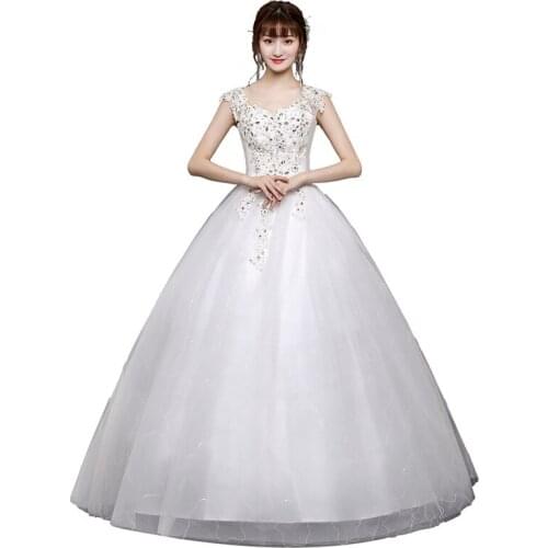 Popodion Long Sleeve Wedding Dresses