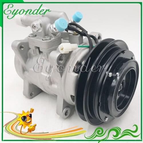 Made in China New A/C AC Air Conditioning Compressor Cooling Pump 24V 24Volt 1PK Pulley PV1for JOHN DEERE LOADER Truck TRACTOR