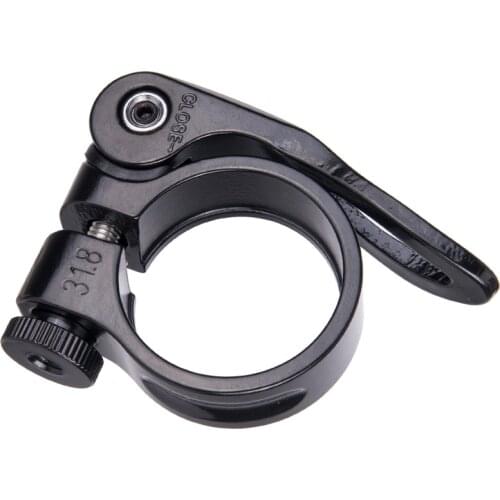 Bicycle Seatpost Clamp 31.8mm 34.9 Mtb Cycling Saddle Ultralight Clamp Quick Release Road MTB Bike tool DH