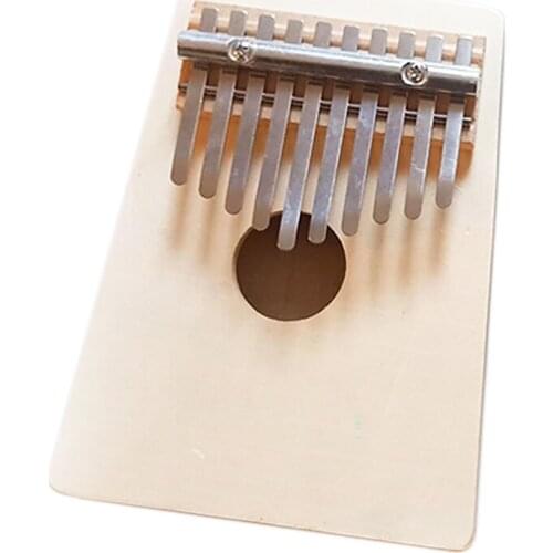 10 Keys Kalimba DIY Thumb Piano Finger Hand Thumb for Beginner Children Kids Gift