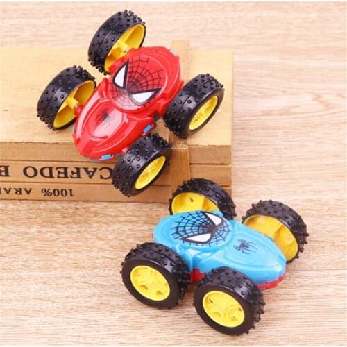 2020 Cool Double-sided Dump Truck Inertial Car 360 Rotation Resistance to fall off Children Creative Fashion Birthday Gifts Toys