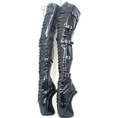 7.09in High Height Womens Sexy Party Boots Hoof Heels Over-the-Knee-High Boots US Size 6-14 No.MT1827