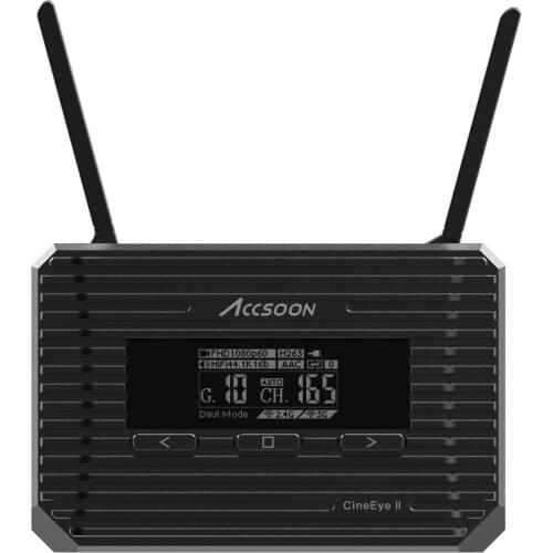 Accsoon CineEye II 400ft or 150m Mini Wireless Video Transmission SDI+HDMI Transmitter Receive Via Android / IOS System