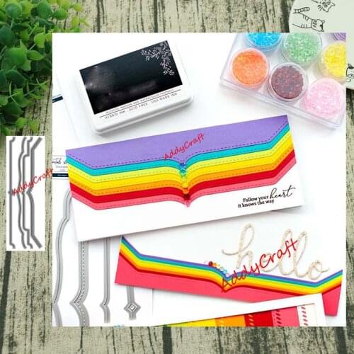 Create edge 2 Metal Cutting Dies cut die mold decoration Scrapbooking paper craft mould punch stencils