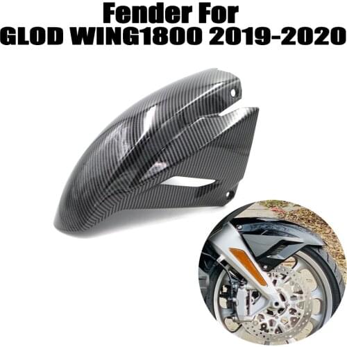 For Honda Goldwing GL1800 2019 2020 Front Fender Mud Guard Hugger Carbon Fiber Paint