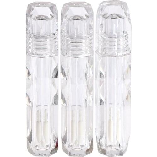 3 Pieces Cosmetic Sample Container Vials Crystal Clear Empty