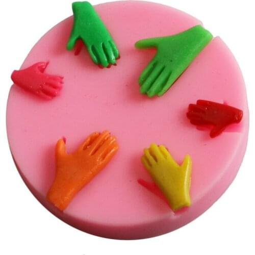 Hand Silicone Mold Sugar Mold Chocolate Mold Cake Decoration Tool
