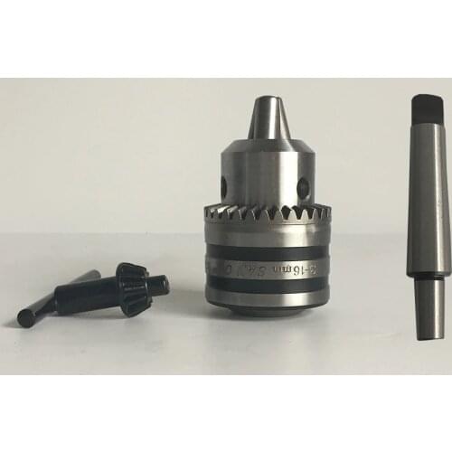 Chuck SAN OU tail stock drill chuck 1-16mm B18 morse taper MT2 drill arbor for sales