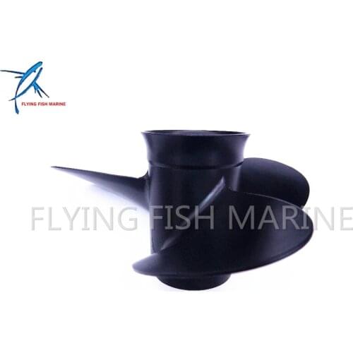 Aluminum Alloy Propeller 8.9" x 8.3" F8.5 for Tohatsu Nissaan 8hp 9.8hp / Mercury 4-stroke 9.9hp 8hp outboard motors