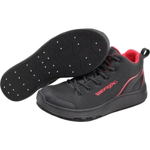 Fly Fishing Shoes Lightweight Fish Waders Boots Wear-resistant Felt-soled Steel Nails Outdoor Reef Non-slip Summer Winter Autumn