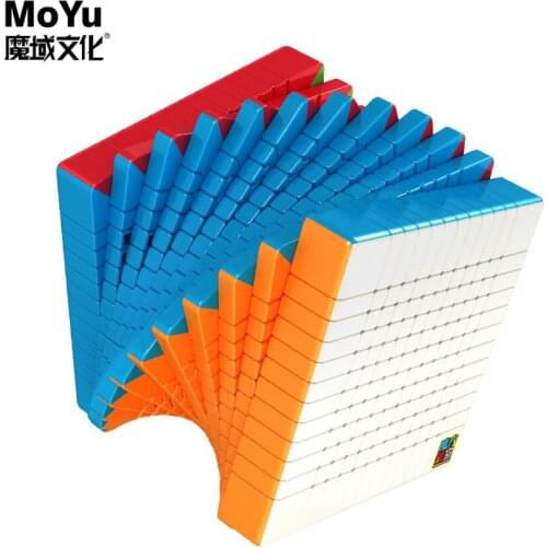 Magic Cubes Puzzle MoYu Cubing Classroom MeiLong 12x12x12 12x12 MeiLong11x11x11 Educational Twist High Level Magic Puzzles 11X11