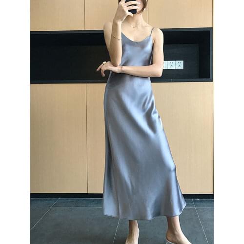 Neon satin lace up summer women bodycon long midi vintage backless elegant party outfits sexy club clothes vestido dress robe