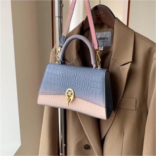 2021 Hot Sale Fashion Alligator Bag for Women Luxury Handbags Women Bags Ladies High Quality PU Purses and Handbags Monogram Cc