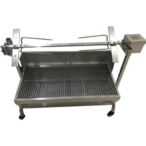 220V/110V Barbecue Grill rotary grill Stainless steel kebab grill Picnic Burner Camping Barbecue mutton/goat/chicken barbecue