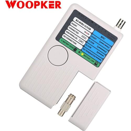 4 in 1 RJ11 RJ45 USB BNC LAN Network Cable Tester Cables Tracker Detector Multi-function Tester