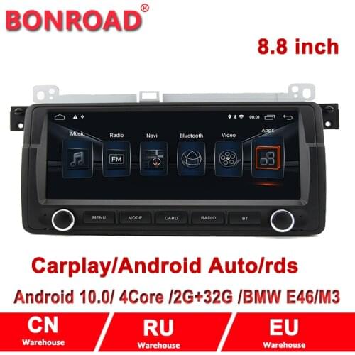 Android 10.0 Car Radio Multimedia Video Player for BMW 5 E39 E53 X5 1995-2001 2002 2003 2004 2005 2006 Navigation GPS 2 Din