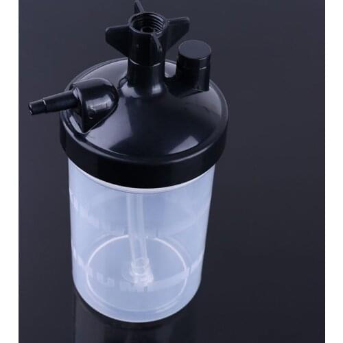 Humidifier Water Bottle for Oxygen Concentrator Oxygen Bubbler Bottle Tubing Connector Elbow for Oxygen Concentrator Oxygen