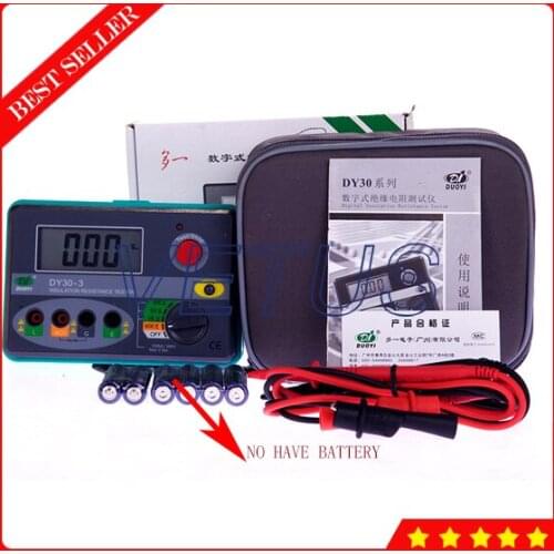 DY30-3 100M ohm Insulation Resistance Tester for digital megger