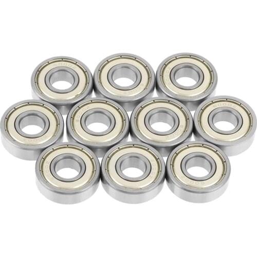 JFBL Hot 6000Zz Bearing Wheel Double-Sided Metal Sealed Ball Bearing Steel for Industrial Machine Tool Motor Bearings 10Pcs