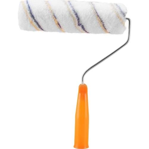 MeiKeLa 1Pcs/set 4 inch or 9 inch craft paint foam roller decorator brush smoothing tool + handle decoration paint tool set