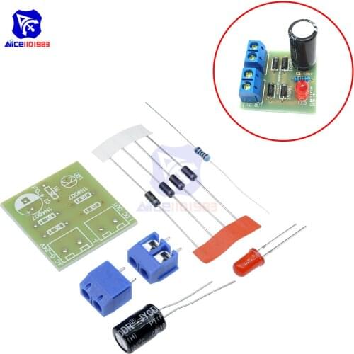 Diy Kit IN4007 Bridge Rectifier AC DC Converter Full Wave Rectifier Circuit Board KIT Parts Electronic Suite