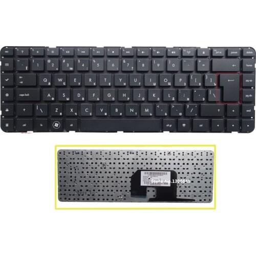 SSEA New RU Keyboard Russian For HP Pavilion Dv6-3000 DV6- 3110er 3029TX 3028TX laptop black Keyboard no frame