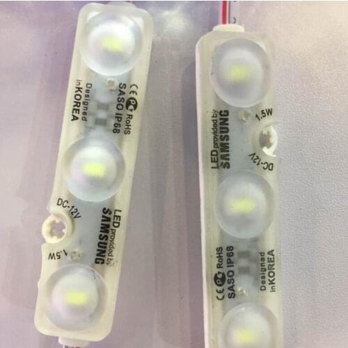NEW Ultrasonic Welding Injection Led Module 5730 SMD IP67 Led Module With Lens,samsung Led Module Design By Korea
