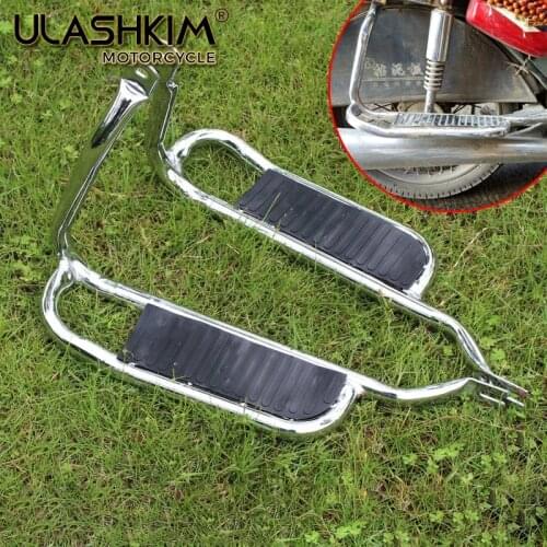 One pair Motorcycle rear foot accessories CG125 CG150 CG200 Pearl River ZJ125 rear pedal anti-scalding pedal stand