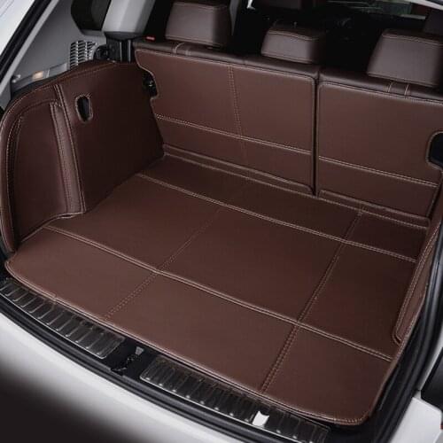 Fit for E3 E5 Tiggo 3 3X 3Xe 5 5X 7 8 Arrizo EX GX 3 5 5e 7 7e Fengyun 2 A3 A5 eQ1 Qiyun Leather Luxury Surround car trunk mat