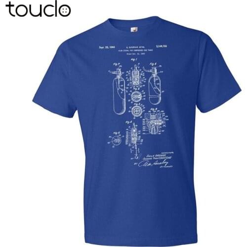 Flow Signal For Compressed Gas Tanks T-Shirt Jacques Cousteau Scuba Diving Diver