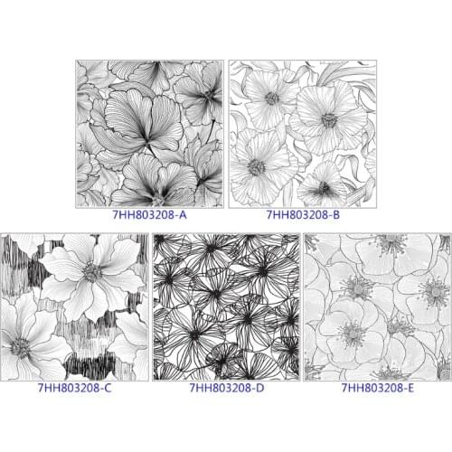 Flower Background DIY Silicone Clear Stamp Cling Seal Scrapbook Embossing Album Decor Craft
