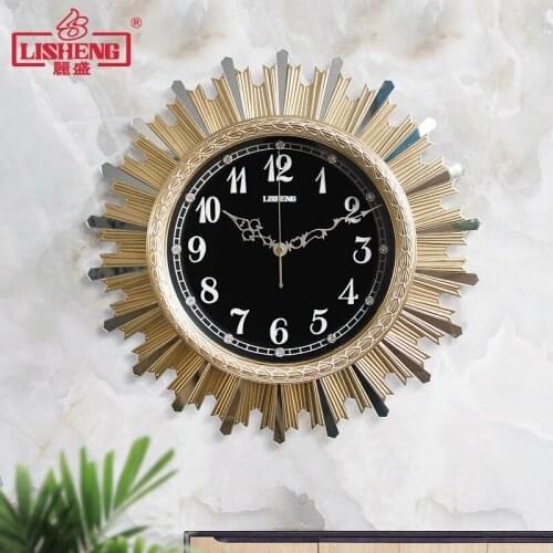Modern Minimalist Noiseless Wall Clocks for Living Room Bedroom Luxury Cool Quartz Clock Home Decor