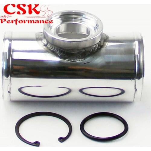 Universal 70mm 2.75" Turbo Aluminum Flange Pipe For SSQV/SQV BOV Blow Off Valve