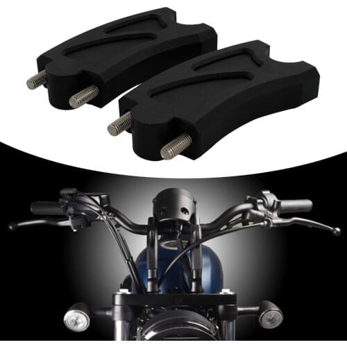 Universal Motorcycle Handlebar Riser Lift Clamp Adapter Accessory Kit for Honda Rebel CMX 500/300, CMX500, CMX300