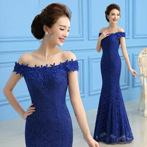 Mermaid Evening Dress 2020 Sexy Sleeveless Long Formal Prom Gown Lace Evening Dresses