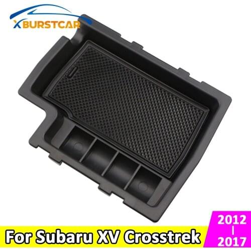 Xburstcar for Subaru XV Crosstrek 2012 2013 2014 2015 2016 2017 Car Styling Armrest Box Storage Arm Rest Box Accessories