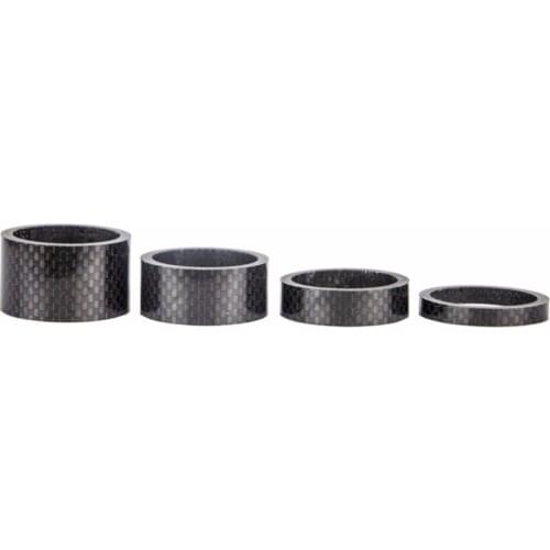 1Set 1 1/8" full carbon spacer bicycle spacer headset washer 5mm 10mm 15mm 20mm