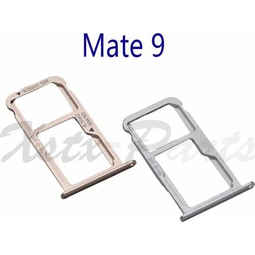 1PCS For Huawei Mate 9 Mate9 Original Nano Sim Card Tray+SD Card Holder Sim & SD Memory Tray