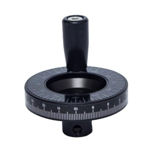 1pcs (Scale: 200) Diameter:63.5mm inner hole:10mm laser engraving shake handle handwheel