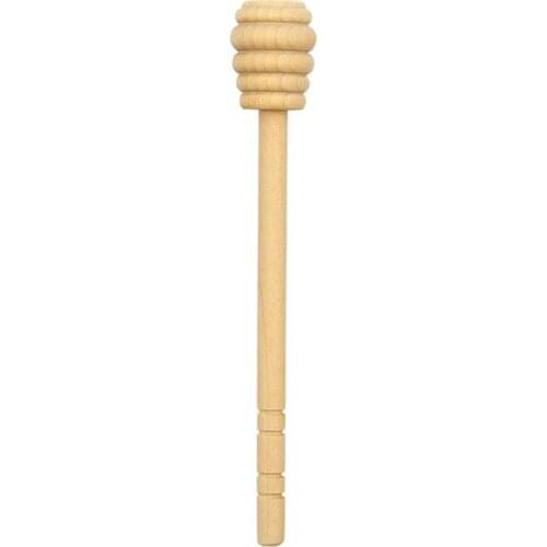 150mm High Quality Wooden Stick Stirring Rod Spoon Dipper Stirrer Long Hot Wooden Dip Honey Sale Mini Muddler Bee L4H4 Stic M9Z5