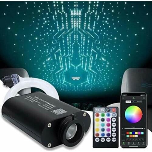 16W Twinkle Glasvezel Ster Plafond Verlichting Kit Bluetooth App Smart Control Voor Sterrenhemel Auto Ster Led Licht Kid Plafond