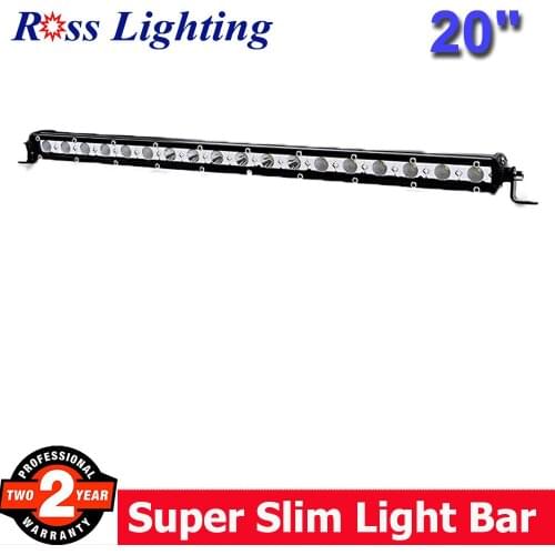 20" inch 90W 4x4 Led Bar Super Slim Car Led Work Light Bar Offroad Driving Lamp Spot Combo Fog Light 4WD ATV UTV SUV Boat 12V24V