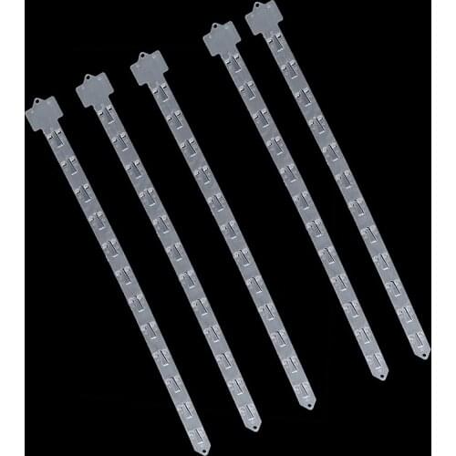 5pcs/lot Hanging Commodity Display Merchandise Clips Strips Supermarket Promotion