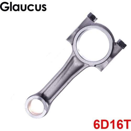 6D16T connecting rod conrod con rod for Mitsubishi fuso Kobelco Excavator SK320-6 SK420 ME072401