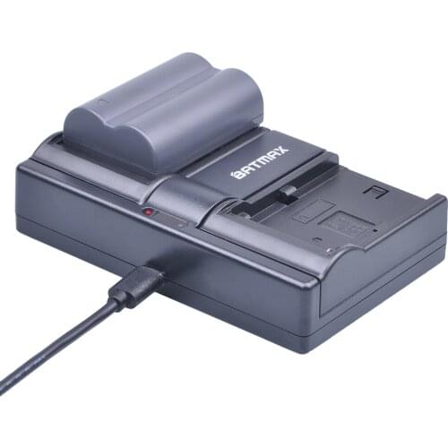 Batmax 1PCS 1800mAh BP-511 BP-511A Battery +USB Dual Channel Charger For Canon G6 G5 G3 G2 G1 EOS 300D 50D 40D 30D 20D 5D MV300i