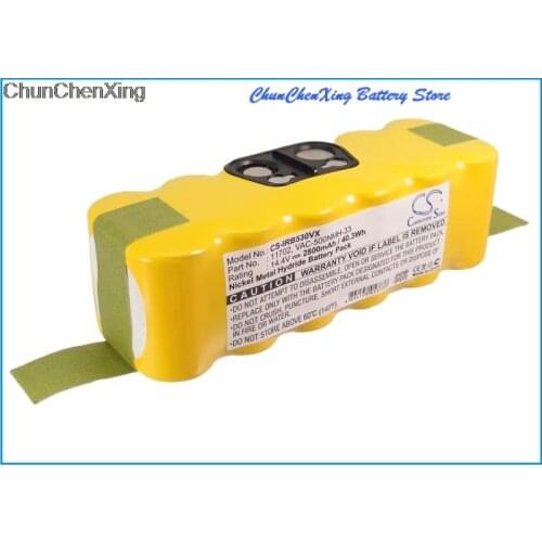 Cameron Sino 2800mAh Battery for Auto Cleaner Intelligent Floor Vac M-488, For Klarstein R290, Cleanmate, For Robotic U290