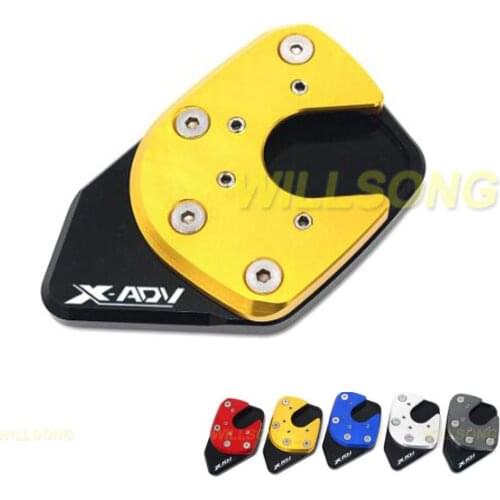 Side Kickstand Stand Extension Support Plate For HONDA X-ADV 750 2017 2018 Year Motorcycle Accessories Parts