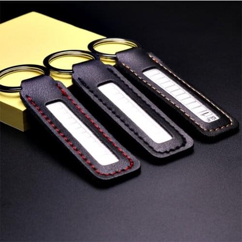 Anti-lost Mobile Number Keychain Car Key Ring Phone Number Card Key Chain Party Gift Jewelry 3053