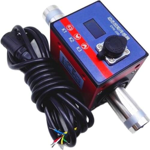 Dynamic torque sensor torque speed measuring instrument Load Cell DYN-200 10 20 30 50 100 200Nm